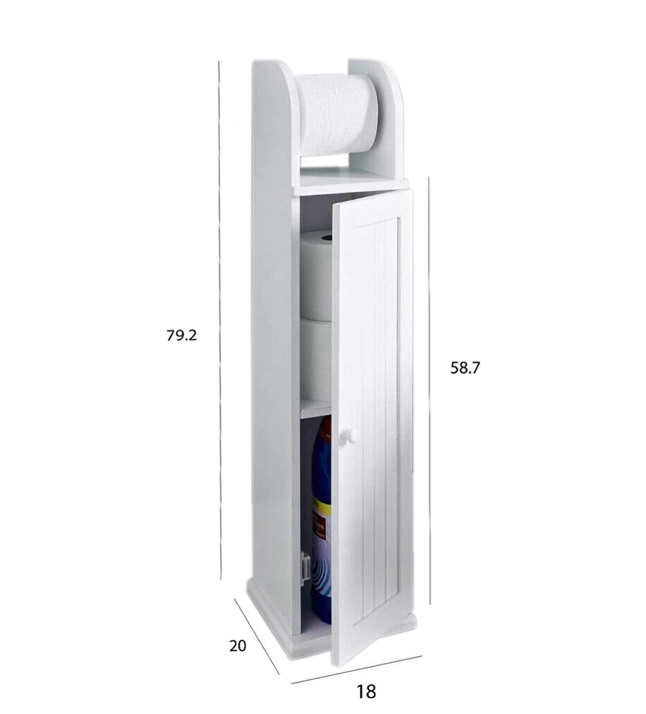 thumbnail image 2 of Vintage Style Glossy White Ceramic Clip-On Wall Toilet Paper Holder – Holds Jumbo Rolls, Hardware Included 2 of 6