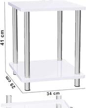 Load image into Gallery viewer, Homme Concept - 2/ 3 Tier Corner Shelves with Storage, Side Table, Nightstand, Coffee Table for Living Room, Hallway, Bedroom, Home Office, Home Décor Norsk Industrial Design