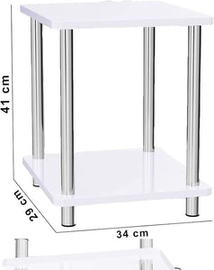 Homme Concept - 2/ 3 Tier Corner Shelves with Storage, Side Table, Nightstand, Coffee Table for Living Room, Hallway, Bedroom, Home Office, Home Décor Norsk Industrial Design