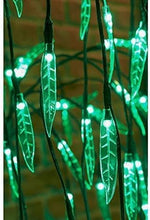 Load image into Gallery viewer, Homme Concept - Solar Powered LED Tree with Metal base and pegs, Artificial Trees Outdoor, Solar Garden Ornaments, Solar lights Outdoor, Garden Decoration Pathway Lights.